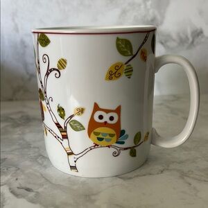 222 Fifth Enchanted Woods Jumbo Owl Whimsical Design